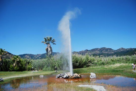 Old Faithful Geyser of California